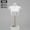 Mannequins de Meio Corpo com Cobertura de Sutiã para Loja de Lingerie, Manequim Dummy para Exibição de Moda Praia com Base