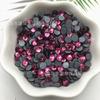 Pedra de Strass para Nail Art com Fundo Plano Cor Branca Fundo de Borracha Diamante Austríaco Imitação Vestido de Dança de Salão Doméstico Vestido de Casamento Vestido Latino Adesivo