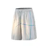 Shenlaishi Jk2026 Pantalones Casuales de Moda para Hombre de Verano Nuevo Azul Luna