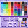 Set de cuentas premium para manualidades DIY, incluye un juego completo de herramientas, plancha y paquetes suplementarios para juguetes de cuentas