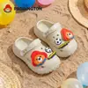 Zuecos de Verano para Niños Paddington Bear para Niños y Niñas, Antideslizantes, Transpirables, Cómodos, Ropa Exterior para Padres e Hijos, Sandalias de Playa para Niños