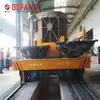 Carro de Transferencia de Hierro y Acero de Alta Resistencia, Control Remoto, Doble Riel, Uso Pesado, con Plataforma Plana de Transferencia Alimentada por Riel de Bajo Voltaje