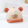 Nueva Gorra de Pato de Dibujos Animados para Bebé para Exportación, Sombrero Lindo de Oso para Bebé de Primavera y Verano con Ala Suave, Sombrero Transpirable para Proteger del Sol al Aire Libre
