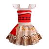 2023 Vestido de Princesa Moana cosplay Maui Ropa para Niñas Show Moana Océano Vestido Moana
