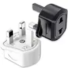 Adaptador de Viagem Padrão Britânico Plugue de Viagem Padrão Britânico Maldivas Malásia Hong Kong Tomada de Viagem Padrão Britânico