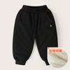 Pantalones de algodón para niños, pantalones largos tejidos y gruesos, ropa de invierno para bebés, otoño e invierno, ropa cálida para niños.