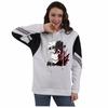 AliExpress Black Clover Black Clover Sudadera con Capucha de Retazos Forrada de Polar Estampada Nueva para Pareja