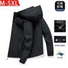 Casaco Masculino Moda High-end Primavera e Outono Jaqueta Masculina Capuz Removível All-match Roupas Masculinas Casuais de Casal