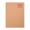 Assistente de Trabalho A4 2027 Novo Produto Planejador Mensal Calendário Livro de Check-in Caderno de Reunião de Escritório Personalizável