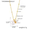 Xinyixin Lujo Ligero Acero Inoxidable CNC Zircón Perla Collar Constelación Símbolo Pendientes Joyería Traje para Novia