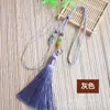 Suministro de Fábrica en Stock, Cuerda Colgante con Borla para Coche, Cuerda Colgante de Ágata Hecha a Mano para Bolso, Venta al por Mayor de Cuerdas para Joyería