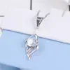 Colgante de Plata S925 Estilo Coreano Taobao Joyería de Plata al por Mayor Accesorios para Collares Cadena Corta para Clavícula Alas de Ángel al por Mayor