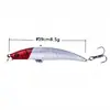 Set de señuelos Minnow Transfronterizo Cebo 5 Piezas Lanzamiento Largo Flotante Artificial Señuelo Duro Fabricante Venta al por Mayor