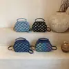 Bolso Cuadrado Pequeño de Mezclilla con Lazo de Moda Bolso de Mujer 2025 Nuevo Nicho Bolso de Mano Versátil Bolso de Hombro Cruzado Elegante
