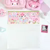 Empaque de bolsillo plano con cabezal de tarjeta extragrande, empaque estilo coreano, protección de tarjeta, materiales de empaque para accesorios, tarjetas de empaque