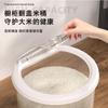 Cubeta de Arroz para el Hogar a Prueba de Insectos y Humedad Sellada de Plástico Grueso Tanque de Arroz con Tapa Tanque de Almacenamiento de Harina Contenedor de Arroz para Granos Varios