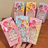 Calcomanías de Uñas para Niños Kulomi Calcomanías de Uñas Divertidas para Niñas Desmontables Calcomanías de Uñas para Niñas Dulce Lindo Vestir Armadura
