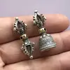 Plata Esterlina S925 Mantra de Seis Caracteres del Tíbet Vajra Mazo Arnes de Cableado Trasero Nube Campana Vajra Juego de Contadores Accesorios