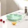 Prato de bolinho transfronteiriço com prato de vinagre, prato de lanche para casa, prato dividido criativo, prato de batata frita, prato de sushi, estilo de luxo leve comercial