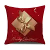 Fronha de Almofada de Rena de Natal Fofa Criativa Amiga da Pele Casa Decoração de Quarto Encosto Encosto de Carro
