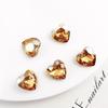 Accesorios populares para uñas fondo puntiagudo vidrio serie de diamantes con formas especiales Flash champán hacha amor gota de agua diamante multifaceta
