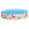 Productos originales americanos INTX 56451 Piscina de pegamento duro para vacaciones en la playa Piscina sin peces Piscina inflable sin peces