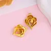 Acessórios de Joias DIY de Liga Metálica Transfronteiriços com Asas de Anjo Cravejadas de Diamante e Pingentes em Formato de Coração para Colares, Pulseiras e Brincos DIY