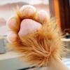 Paquete de Animales Garra de Gato Bidimensional Guantes Garra de Gato Botas con Alas Muñeco Intercambiable de Peluche Regalo de Vacaciones para Niñas