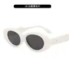 Novos Óculos de Sol Tendência Coreana com Armação Oval Pequena para Mulheres, Alta Qualidade e High-End, Óculos de Sol Estilo Mesma Marca Famosa Exportação 2317