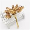 Piñas de Pino Doradas y Plateadas Ramas de Pino Decoración Navideña Hecha a Mano Material para Prendas Árbol de Navidad Ramas de Pino Navideñas Pino Cedro