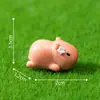 Figuras Lindas de Capibara para Micro-Paisajes, Decoraciones de Jardín DIY, Accesorios Colgantes, Adornos Pequeños