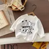 Nova Roupa Infantil Primavera e Outono Meninos Conjunto Jaqueta de Bebê Estilosa Versão Coreana Conjunto Jeans de Três Peças Infantil Estilo Tendência