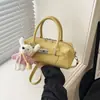 Bolsa de Mão Casual Fashion Bolsa Almofada para Mulheres 2026 Nova Bolsa Boston de Grande Capacidade para o Dia a Dia Bolsa Versátil de Ombro e Transversal