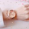 Reloj ins rojo vino estilo antiguo chino pequeño fresco simple moda oro retro chic arte estudiante
