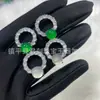 Pendientes de Plata 925 con Aguja Incrustada de Calcedonia Verde Estilo Chino, Elegantes Pendientes Colgantes de Ágata Princesa Fugitiva Jade