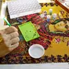 Fabricante de origem Caixa de armazenamento de ferramentas DIY para pintura de diamante, contas de arroz, armazenamento de nail art, frasco redondo pequeno, caixa de diamante resistente a quedas