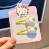 Presilhas de Cabelo Infantis Desenho Animado Fofo, Design de Gato de Desenho Animado para Bebês Meninas, Presilhas de Cabelo para a Parte de Trás da Cabeça, Presilhas BB, Presilhas Laterais, Presilhas para Franja, Acessórios de Cabelo