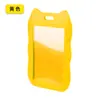 Venta al por mayor de tarjeteros deslizantes únicos, tarjeteros deslizantes de orejas de gato estilo ins, tarjetas de campus, gafetes de estudiante, identificaciones de trabajo