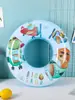 Flotador Inflable para Nadar, Flotador de Natación de Dibujos Animados, Aro para Jugar en el Agua, Salvavidas para Niños, Aro de PVC de Múltiples Tamaños 60-90 para Adultos, Adecuado para la Playa