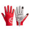 Luvas de Ciclismo ao Ar Livre para Homens e Mulheres, Antiderrapantes, Respiráveis, Absorventes de Choque, Esportivas Finas, Frisbee, Bicicleta, Dedos Completos, Sensíveis ao Toque