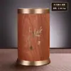 Juego de Seis Piezas de Madera Maciza para Ceremonia del Té, Utensilios de Té Kung Fu, Pinzas para Té, Tenedor para Taza de Té, Pluma para Tetera, Cuchillo para Té Pu'Er, Accesorios para Té