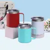 Taza Aislada para Doble Bebida, Taza Grande con Popote, Taza para Mujer con Asa, Taza Helada para Oficina para Hombres, Taza Portátil Personalizable