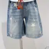 Conjunto de Verão para Meninas 2026 Estilo Coreano Desenho Animado Gato Infantil Manga Curta Estrela Shorts Jeans Conjunto de Duas Peças Tendência