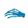 Pinza para el pelo de mano de esqueleto de Halloween Garra de fantasma Accesorios de decoración Accesorios para el pelo de esqueleto en blanco y negro Suministros divertidos para disfraces de fiesta