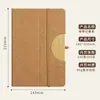 Cuaderno de negocios A5 con correa transfronterizo, set de regalo de alta gama, bloc de notas de oficina con logo personalizado