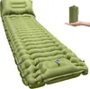 Colchoneta Inflable Ultraligera para Dormir Colchón Almohada Integrada Sin Válvula Diseño Compacto Inflado/Desinflado Rápido
