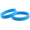 Pulsera de silicona de color sólido para niñas de stock 190*12mm pulsera simple sin LOGO pulsera de moda para actividades
