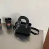 Bolsa Feminina Transfronteiriça Moda Casual Versátil Bolsa Transversal Celebridade da Internet Portátil para Sair Bolsa de Ombro Único Moldada Novo Estilo Outono 2026