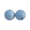 Cuentas de Silicona de 15 mm, Redondas para Pulsera de Abalorios DIY, Llavero, Accesorios para Joyería, Cuentas Sueltas al por Mayor en Stock