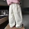 Calça Infantil Primavera e Outono 2026 Novo Modelo Calça Reta Casual Estilo Coreano para Meninos Calça Longa Versátil Tendência para Bebês Meninos
